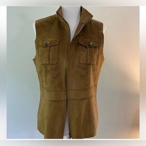 Lauren faux suede vest